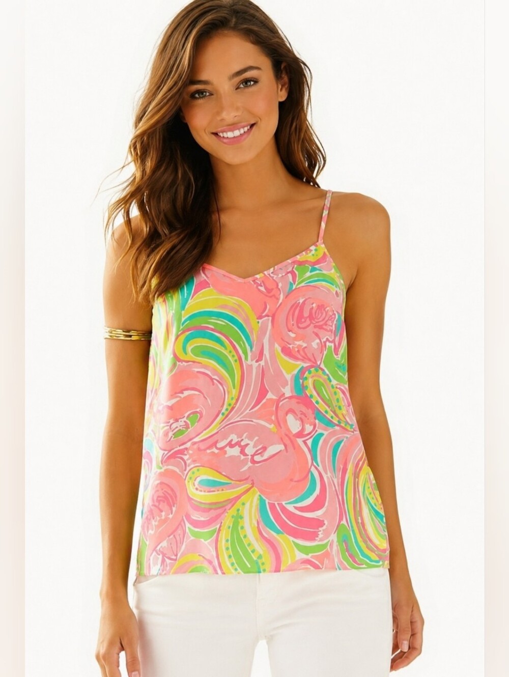 ❤️ LILLY PULITZER DUSK TANK TOP IN ALL NIGHTER, SMALL